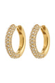 Tatum Recycled Gold Crystal Earrings