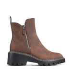 Vianne Dark Brown Chunky Boot
