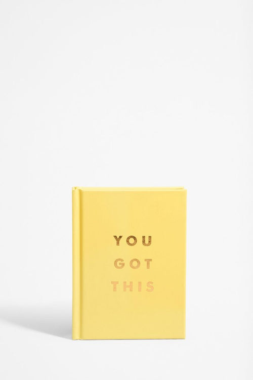 Front cover of a yellow book titled ' You Got This'