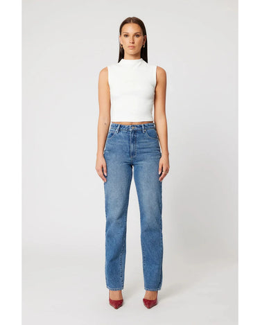 94 Straight Kim Mid Blue Jean