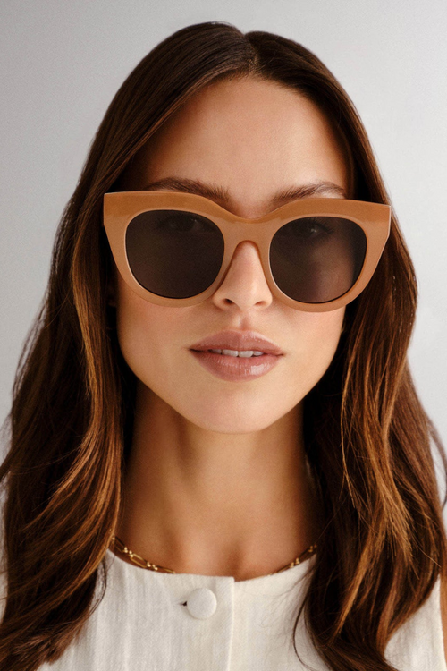 Caramel Cat Eye Sunglasses