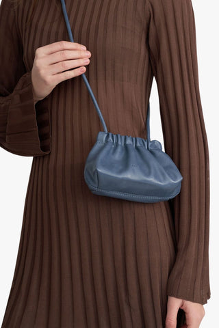 Alma Mid Denim Nubuck Mini Bag ACC Bags - All, incl Phone Bags Brie Leon   