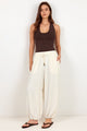Offduty Off White Elastic Waist Balloon Pants