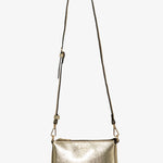 Bag It Up Metallic Gold Crossbody Bag