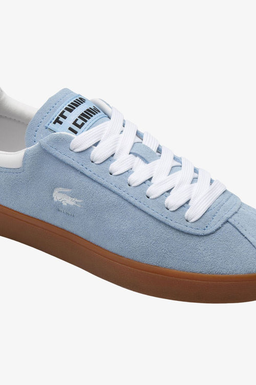 blue and white sneaker