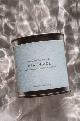 Beachside 250g Soy Candle HW Fragrance - Candle, Diffuser, Room Spray, Oil Sent Studio   