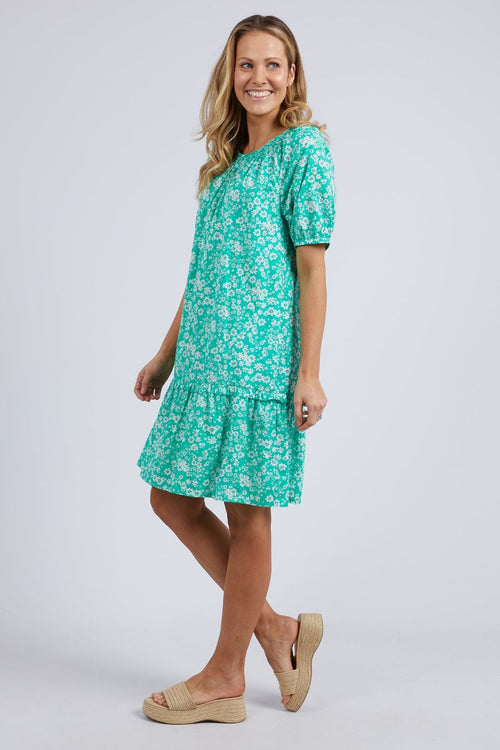 Bloom Emerald Floral Dress WW Dress Foxwood   