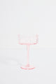 Bloom Wavy Pink Cocktail Glass