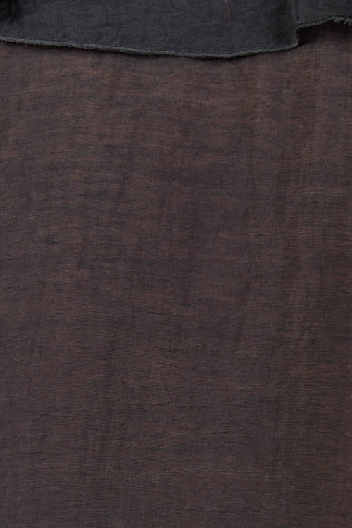 Close-up of black fabric texture