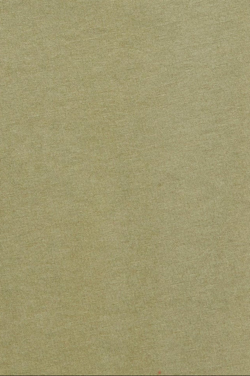 Close up of khaki cotton fabric