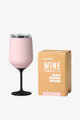 Powder Pink 2.0 Wine Tumbler with Stem