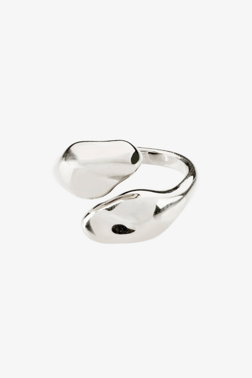 silver adjustable ring