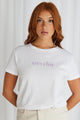 Chic White Classic Organic Tee