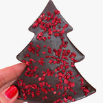 Christmas Tree Dark Chocolate + Raspberry 80g HW Christmas Fruney   