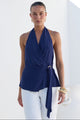Copious Ink Halter Wrap Front Top