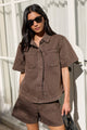 Significant Mocha Pocket Front Shorts