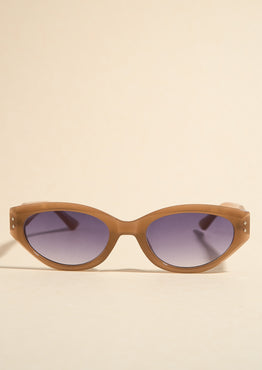 brown sunglasses