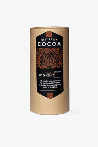 hot chocolate product in packaging