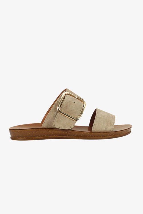 beige slides