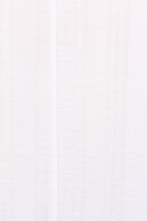 Close up of ivory stripe fabric texture