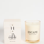 Escape Vanilla + Amber 250g Soy Candle
