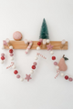 Felt Pink Star and Candy Cane 2m Garland