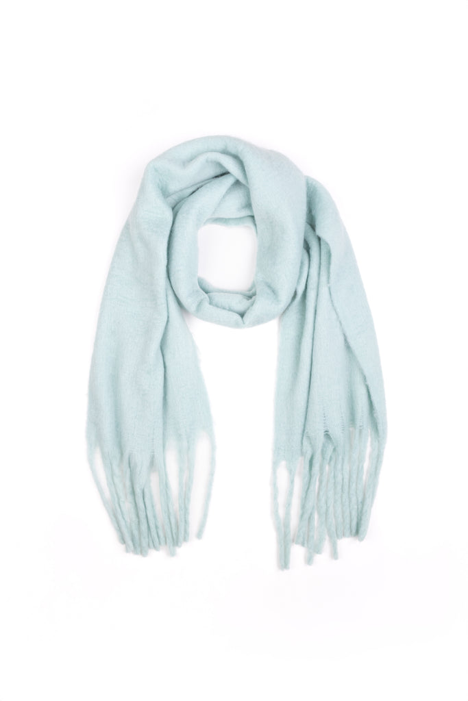Flo Blue Chunky Soft Scarf | Flo & Frankie
