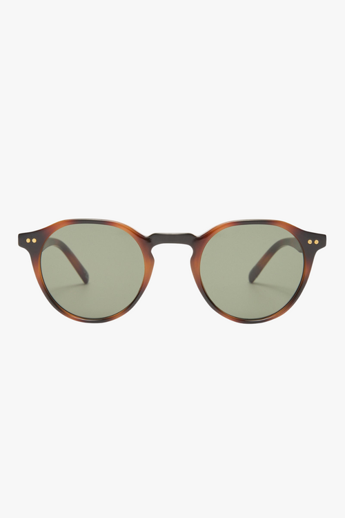 Brown Round Sunglasses