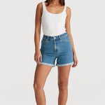 Girlfriend Impulse Blue Denim Short