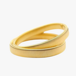 Image of a gold sleeve garter