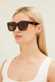 Harlow Maple Torte Brown Polar Lens Sunlglasses