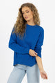 Klara French Blue Knit Jumper