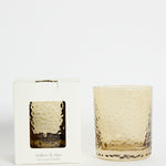 Hammered Amber Tumbler