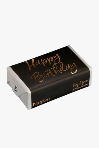 Happy Birthday Grey with Rose Gold Soap HW Beauty - Skincare, Bodycare, Hair, Nail, Makeup Huxter   