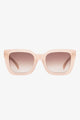 Harlow Cream Rosewood Gradient Lens Sunglasses