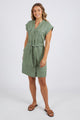 Harlow Khaki SS Cargo Dress