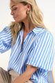 Harmony Blue Stripe Short Sleeve Shirt