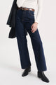 Heidi Dark Vintage Indigo High Straight Jean