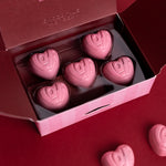 Jelly Tip Milk Chocolate Hearts Gift Box