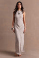 Inara Reversible Shadow Grey Maxi Dress