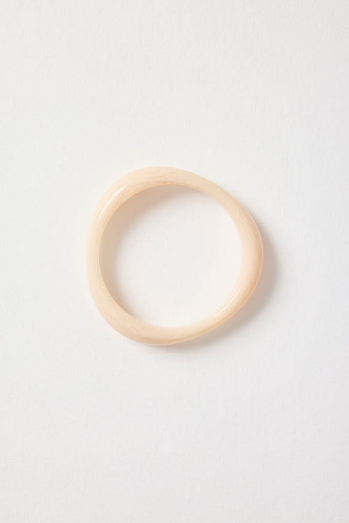ivory resin bangle