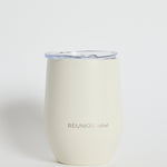 Ivory Stainless Steel 350ml Coffee + Wine Tumbler