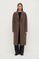 Ivy Cocoa Marle Wool Coat