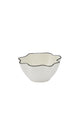 Winslow Ivory Black Wavy 10x5cm Ceramic Bowl