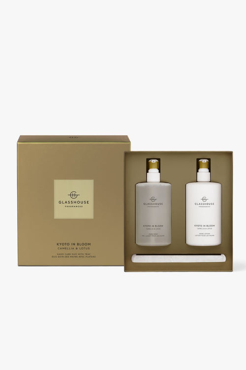Kyoto in Bloom 450ml Hand Care Duo with Resin Tray