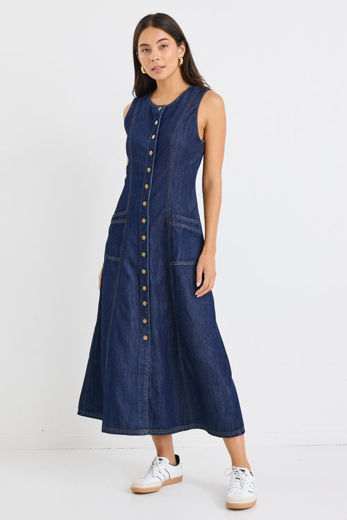with jean frankie midi dress With Jan Frankie Midi Dress by With Jean