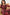 Location Chocolate Red Floral Mesh Boatneck Maxi Dress