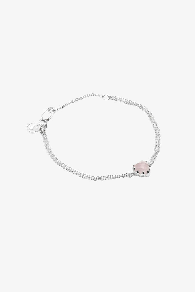 Shop Love Claw Rose Quartz Bracelet Online | Flo & Frankie