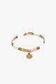 Love Pink Gold White with Gold Charm Bracelet