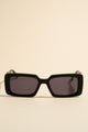 Manhattan Black Square Sunglasses